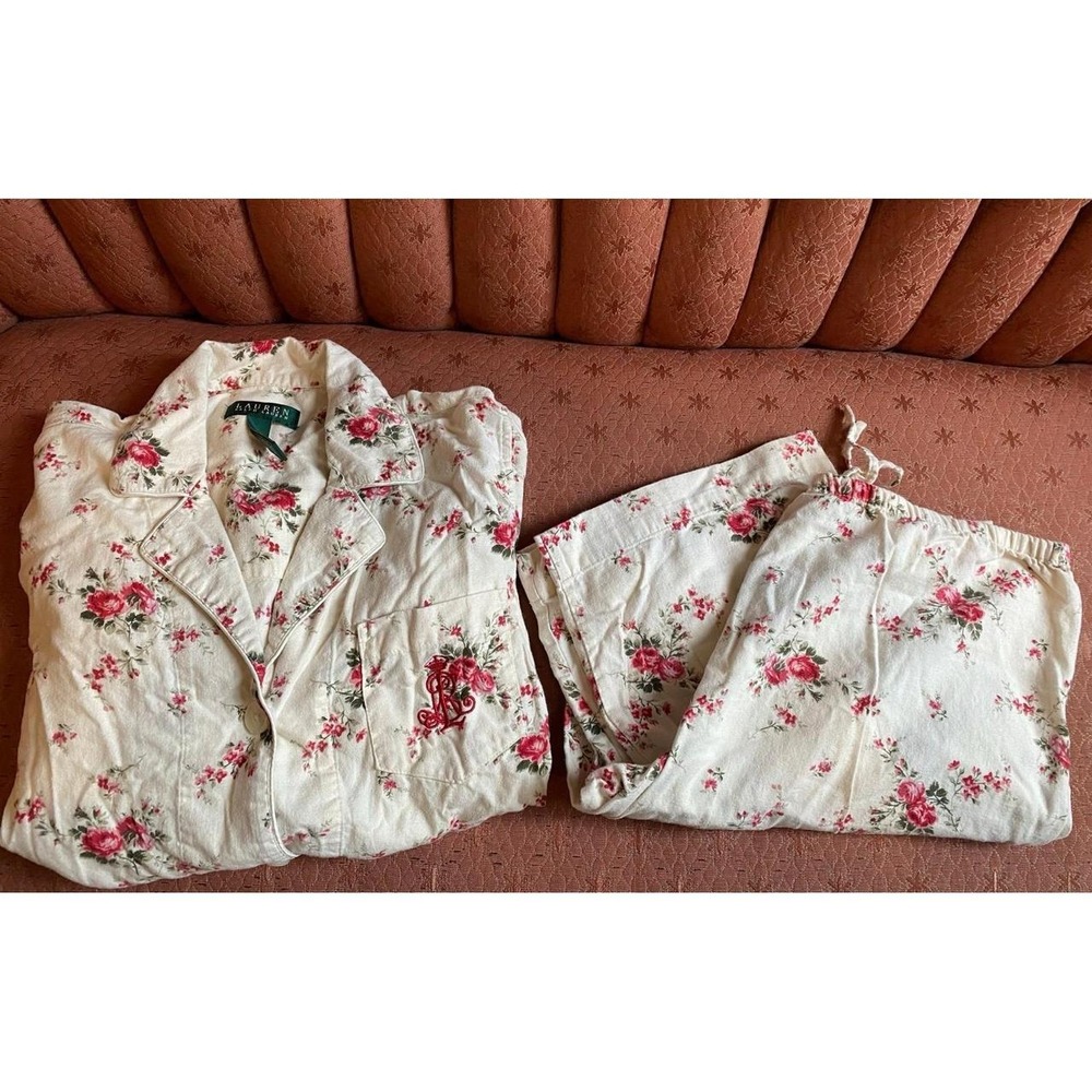 Lauren Ralph Lauren Women's Floral Pajama Set s76